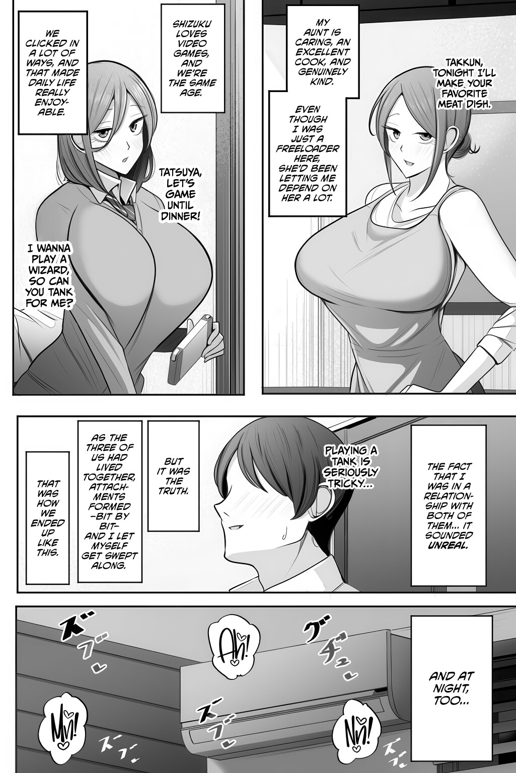 Hentai Manga Comic-Mother - Daughter Netorase Please Fuck my Aunt and Girlfriend-Read-3